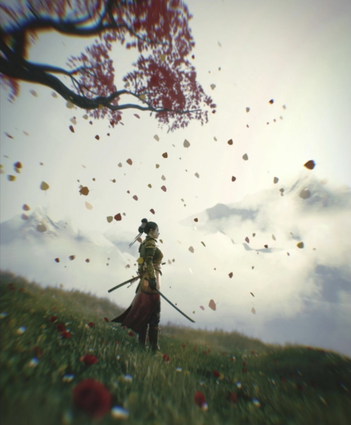 She Walked Beyond the Wind